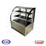 Vitrina Pastelera Curva 1000 mm. 350 Litros Maigas