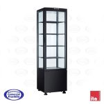 Vitrina Pastelera Vertical 235 lts. Negra ITA