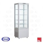 Vitrina Pastelera Vertical 235 lts. Blanca ITA