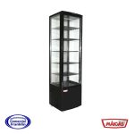 Vitrina Pastelera Vertical 288 Lts. Negra Maigas