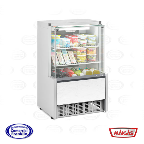 Vitrina-Refrigerada-Mural-75-cm.-Maigas-blanca.jpg Vitrina de Lácteos Mural 75 cm. Maigas - Imagen 1