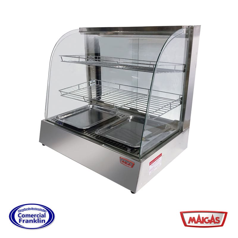 Vitrina-Templada-Acero-Inoxidable-Maigas-2.jpg Vitrina Templada Acero Inoxidable Maigas - Imagen 1