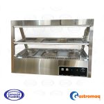 Vitrina Templada De Calor Pass Trough 1100x655 mm. Gastromaq - Imagen 2