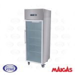 Congelador Industrial 1 Puerta Vidrio 500 Litros Maigas