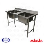 Lavafondos 2 Depósitos 140 cm. Maigas