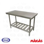 Mesón Central 120 cms. con Repisa Secadora Maigas
