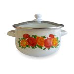 Olla Enlozada Diseño 28 cms.