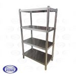 Estantería Lisa 4 Niveles 1180x480x1540 cms. Gastromaq