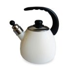 Tetera Mango Curvo Pito Acero