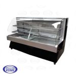 Vitrina Pastelera Vidrio Doble Curvo 1,5 mts.