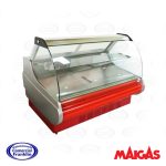 Vitrina Refrigerada 1,5 mts. Apertura Frontal Color Rojo Maigas