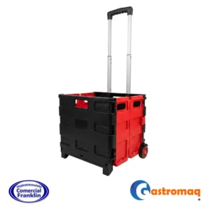 Carro De Compras Plegable Plástico Gastromaq