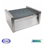 Roller Hot Dog 11 Rodillos de Acero con Calentador de Pan Mimet