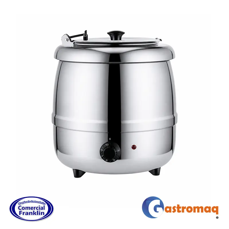 Olla-Sopera-Acero-Inoxidable-10-lts.-Gastromaq-1 Olla Sopera Acero Inoxidable 10 lts. Gastromaq - Imagen 1