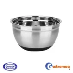 Bowl Acero Con Tapa 26 cm. Antideslizante Gastromaq