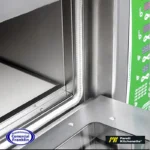 Horno De Piso U HPK-2/D 40x60 Eléctrico 380V 2 Cámaras Pareti Kitchenette - Imagen 4