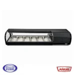 Vitrina Sushi Curva 1.5 mts. Maigas