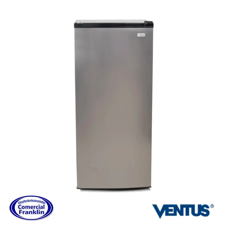 Freezer-Vertical-1-Puerta-145-lts.-Acero-Inoxidable-Ventus Freezer Vertical 1 Puerta 145 lts. Acero Inoxidable Ventus - Imagen 1