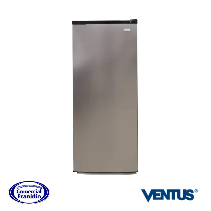 Freezer-Vertical-1-Puerta-200-Lts.-Acero-Inoxidable-Ventus Freezer Vertical 1 Puerta 200 Lts. Acero Inoxidable Ventus - Imagen 1