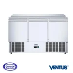 Mesón Saladette 3 Puertas Refrigerado 14 Depósitos Benefit Ventus