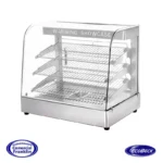 Vitrina Templada 65 cm. Acero Vidrio Ecobeck